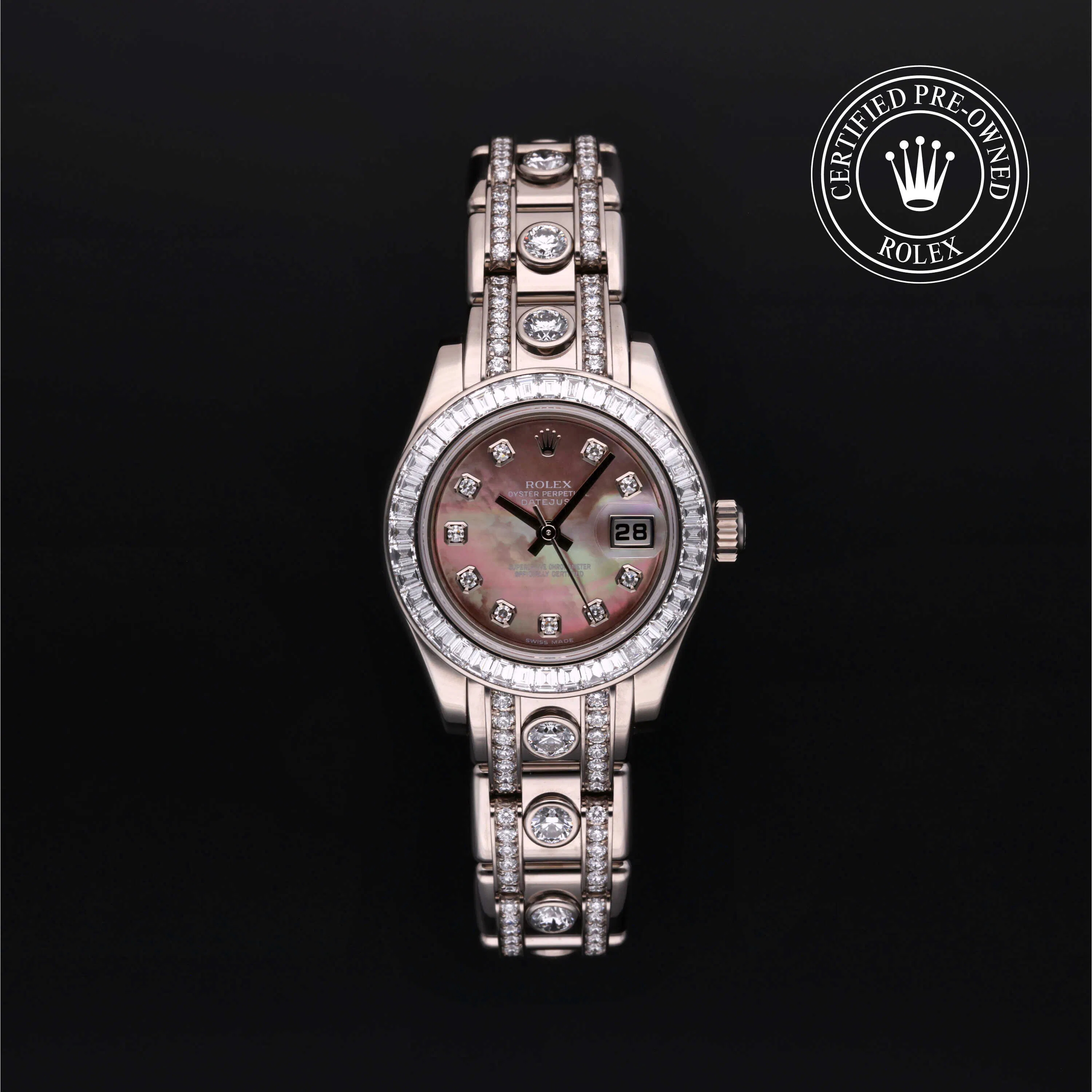 Pre-Owned Rolex Datejust Pearlmaster 80309BR | 1916 Company