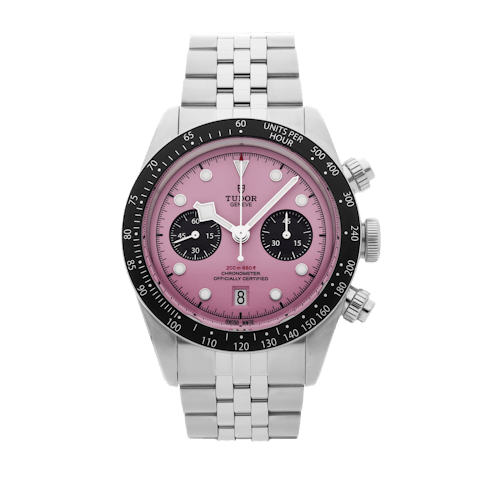 Vertical Black Bay Chronograph