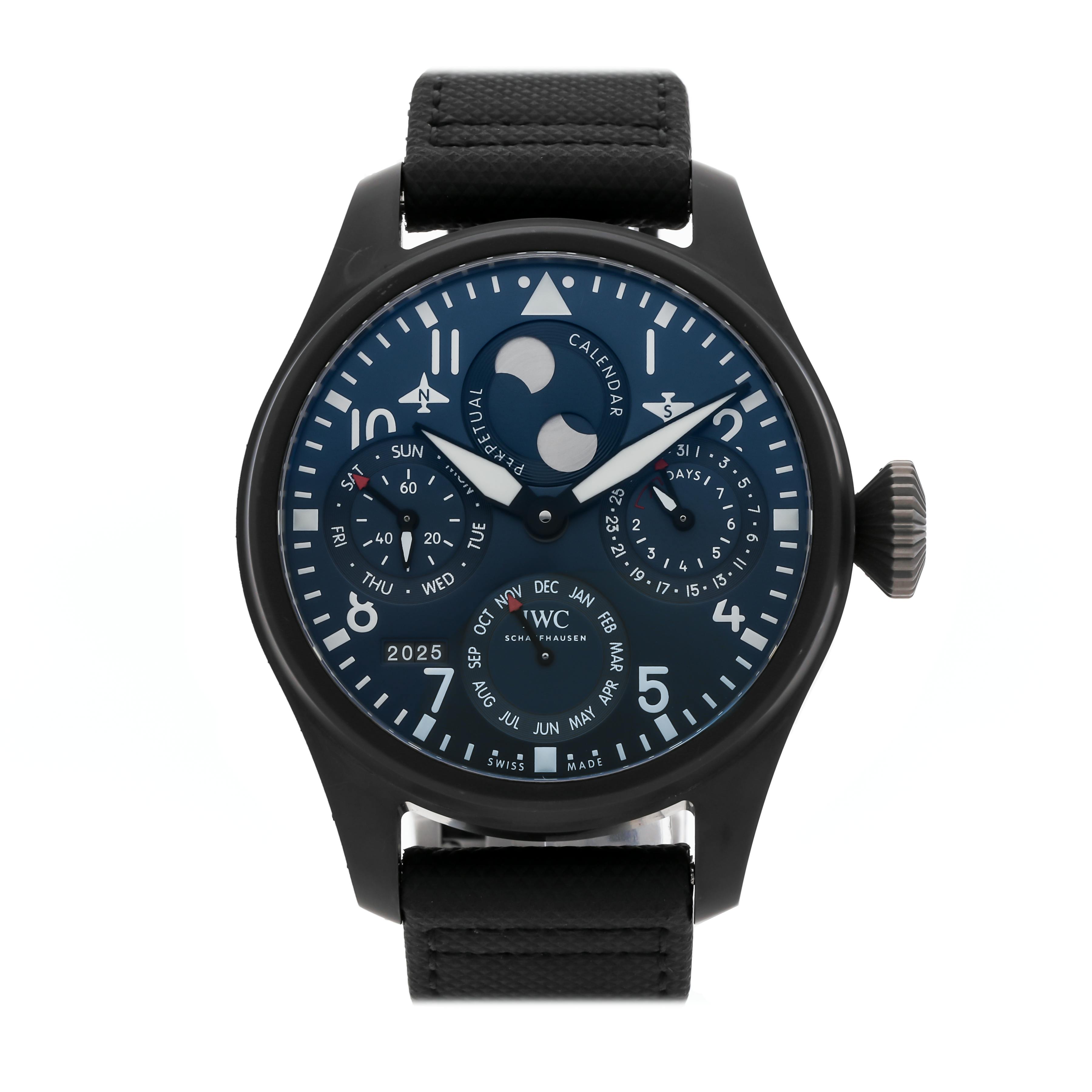 Vertical Big Pilot's Watch Perpetual Calendar Edition "Rodeo Drive"