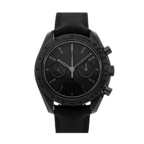 Vertical Speedmaster Dark Side of the Moon "Black Black"