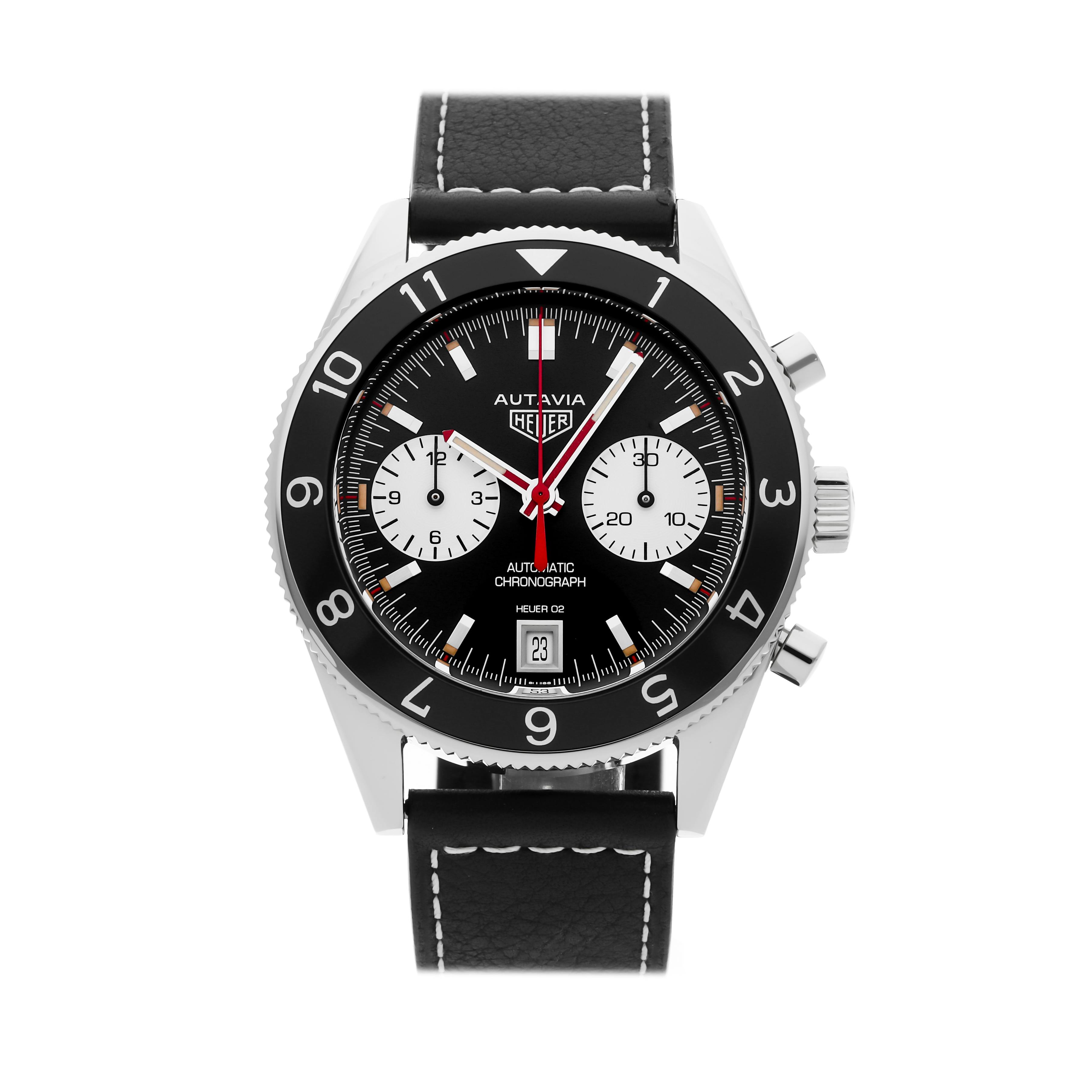 Pre-Owned Tag Heuer Autavia Calibre Heuer 02 Chronograph CBE2118