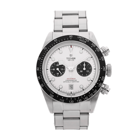 Vertical Black Bay Chronograph