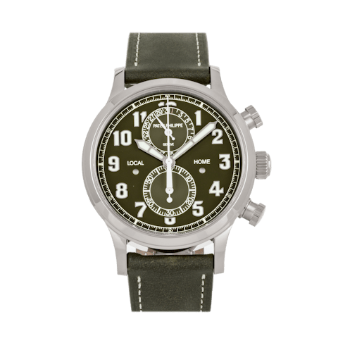 Vertical Complications Calatrava Pilot Travel Time Chronograph