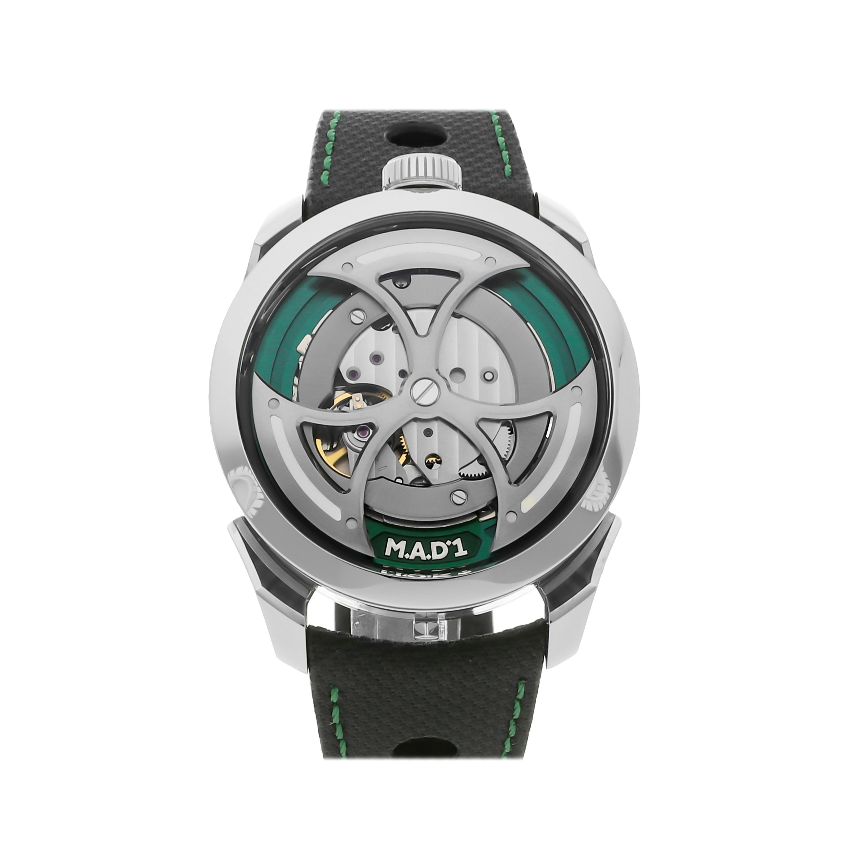 Vertical 1 Edition 1 Green by MB&F