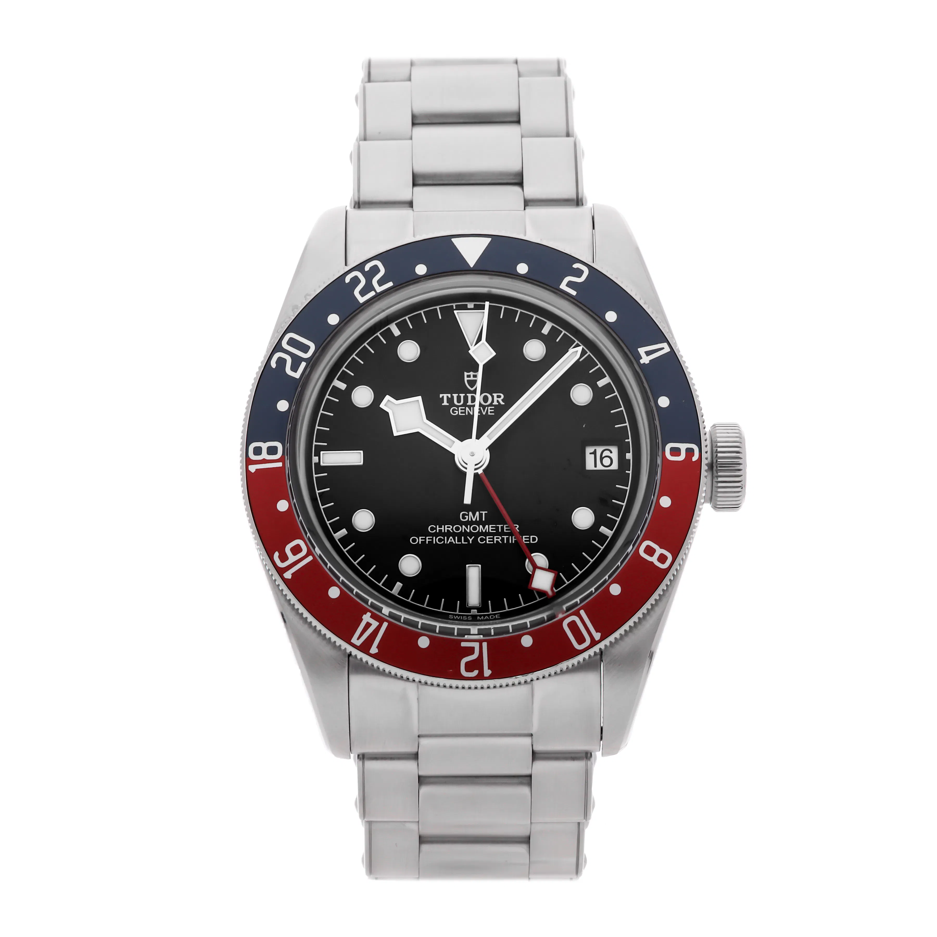 Vertical Heritage Black Bay GMT