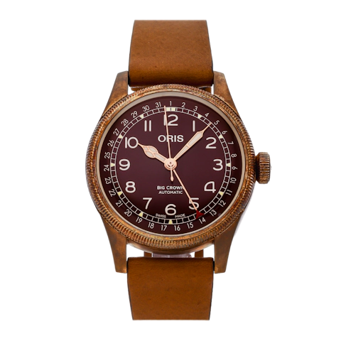 Vertical Big Crown Pointer Date