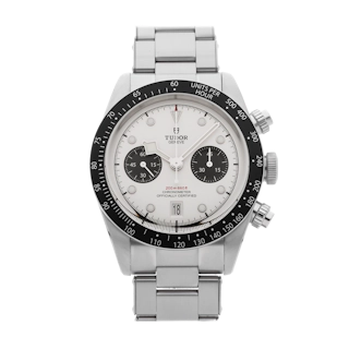 Vertical Black Bay Chronograph