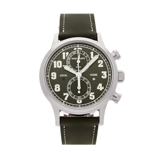 Vertical Complications Calatrava Pilot Travel Time Chronograph