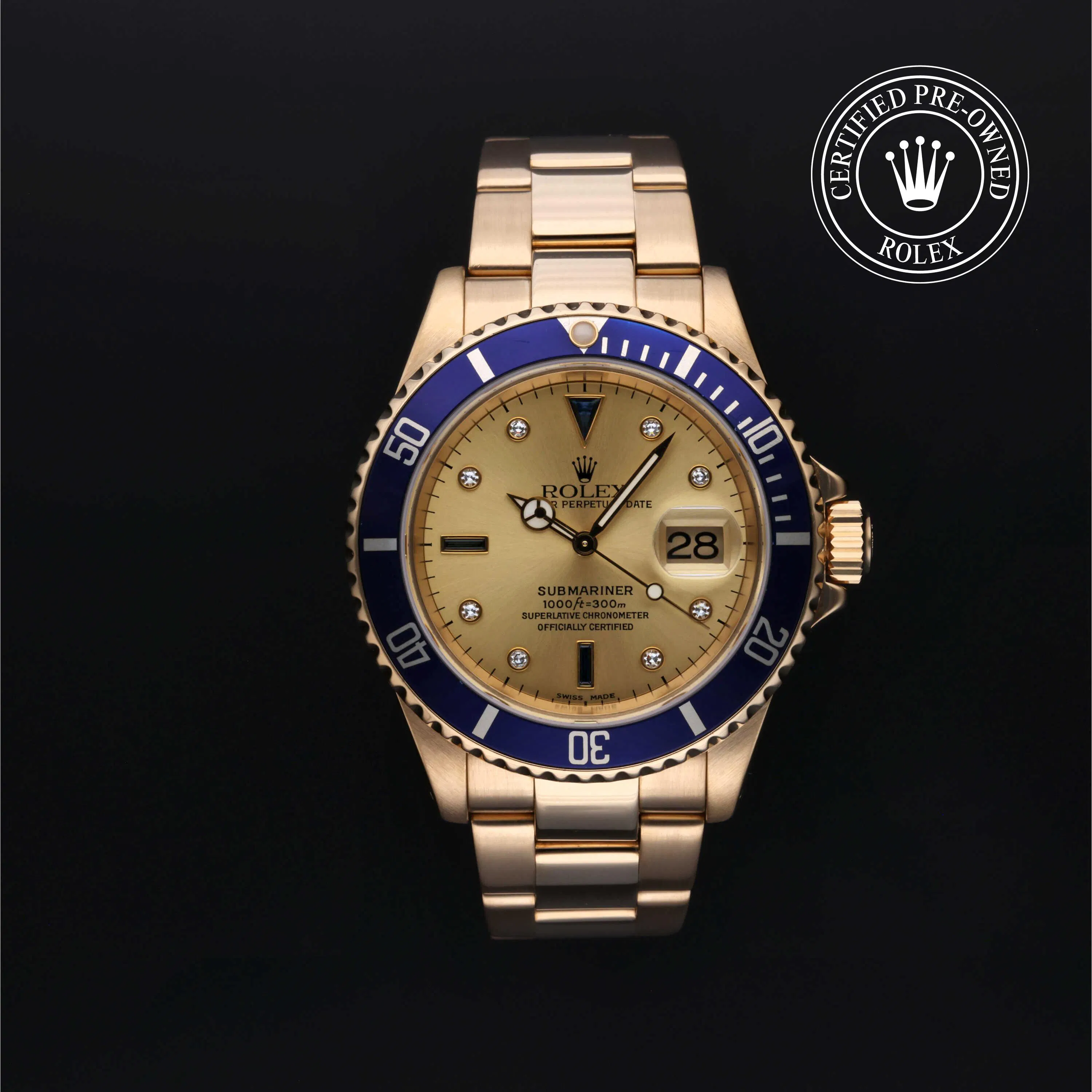 Pre-Owned Rolex Submariner 16618 | The 1916 Company