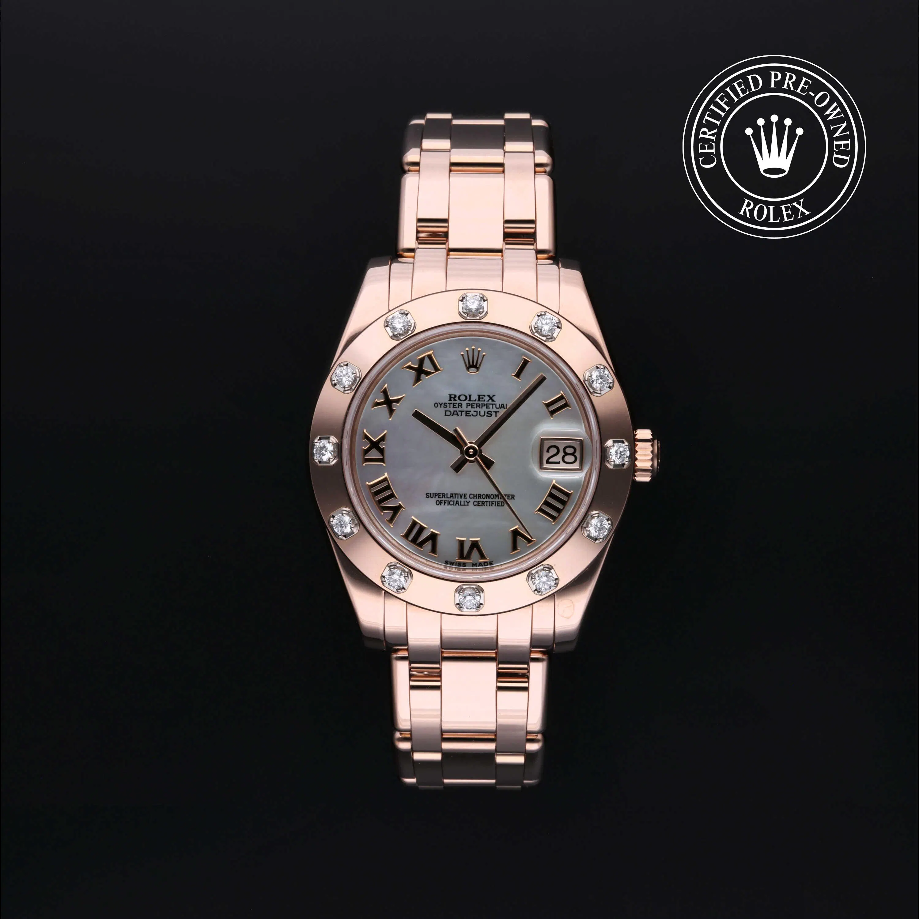 Pre-Owned Rolex Datejust Pearlmaster 81315 | 1916 Company