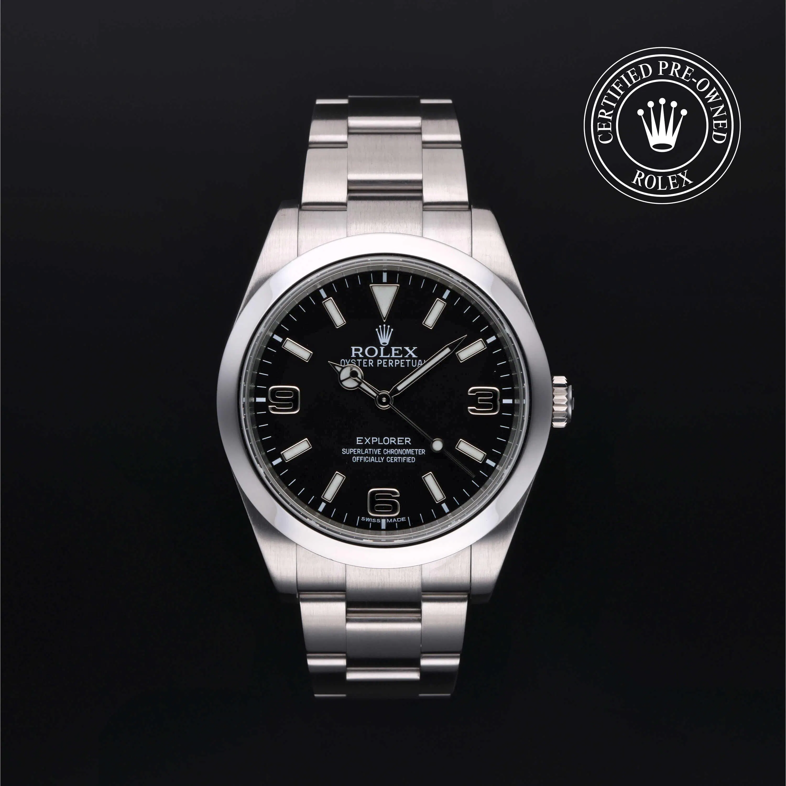 Pre-Owned Rolex Explorer 214270 | The 1916 Company