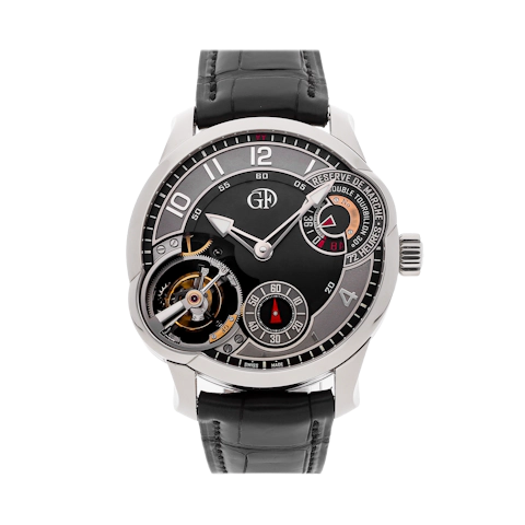 Vertical Double Tourbillon Asymetrique