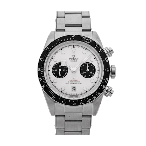 Vertical Black Bay Chronograph