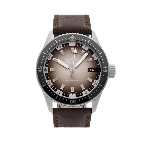 Vertical Fifty Fathoms Bathyscaphe Day Date 70s Limited Edition