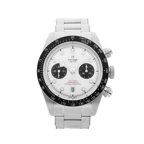 Vertical Black Bay Chronograph