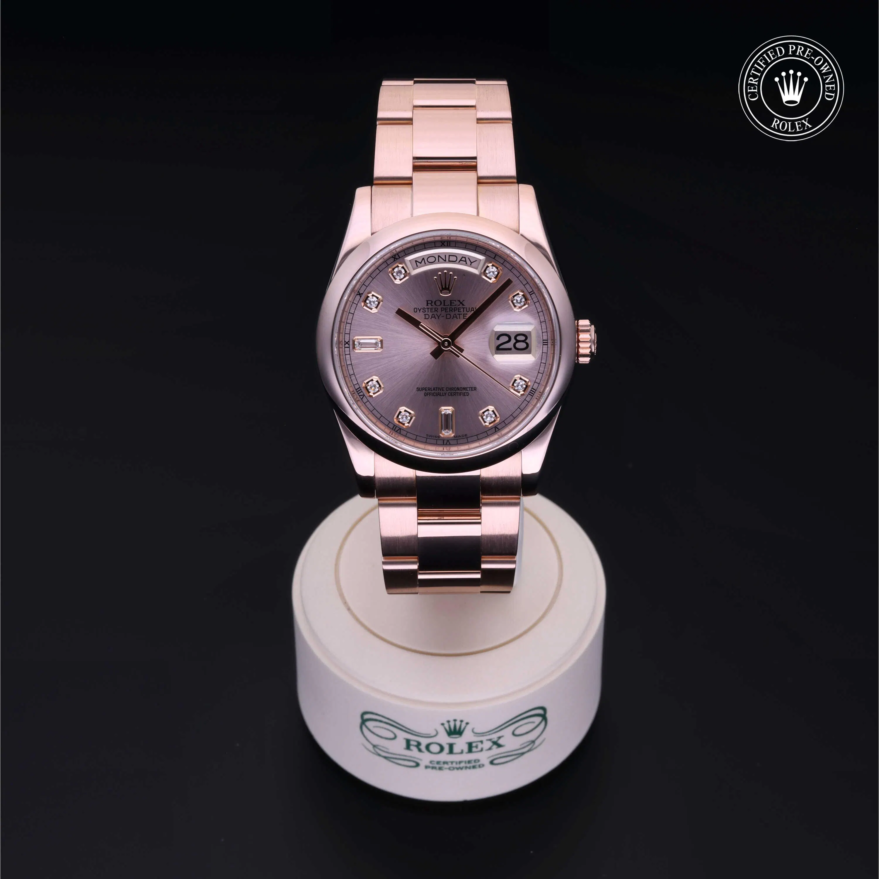 Gallery image 1 for Rose Gold Rolex Day-Date