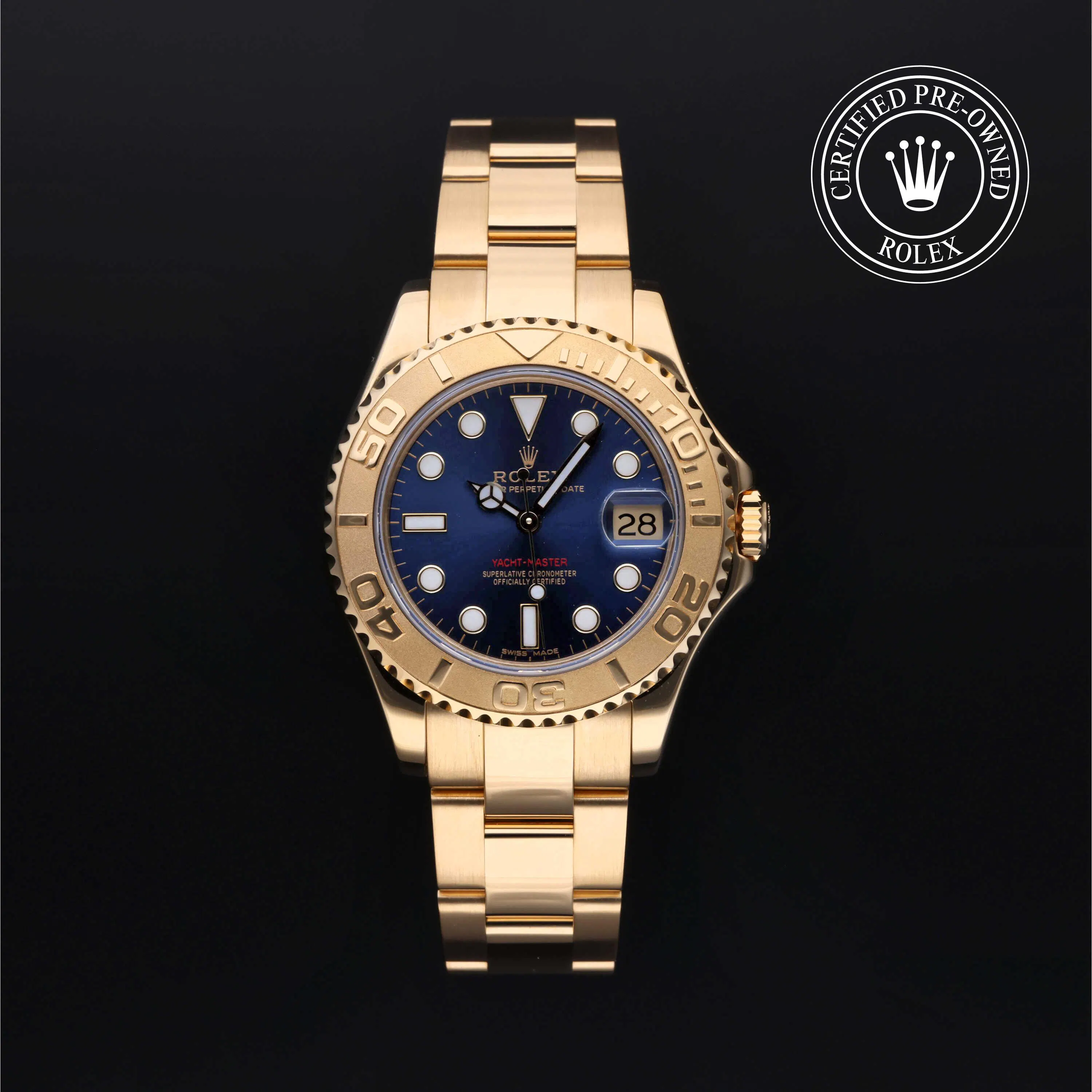 ゴールドラディッツ Pre-Owned Rolex Yacht-Master 68628 | The 1916 Company