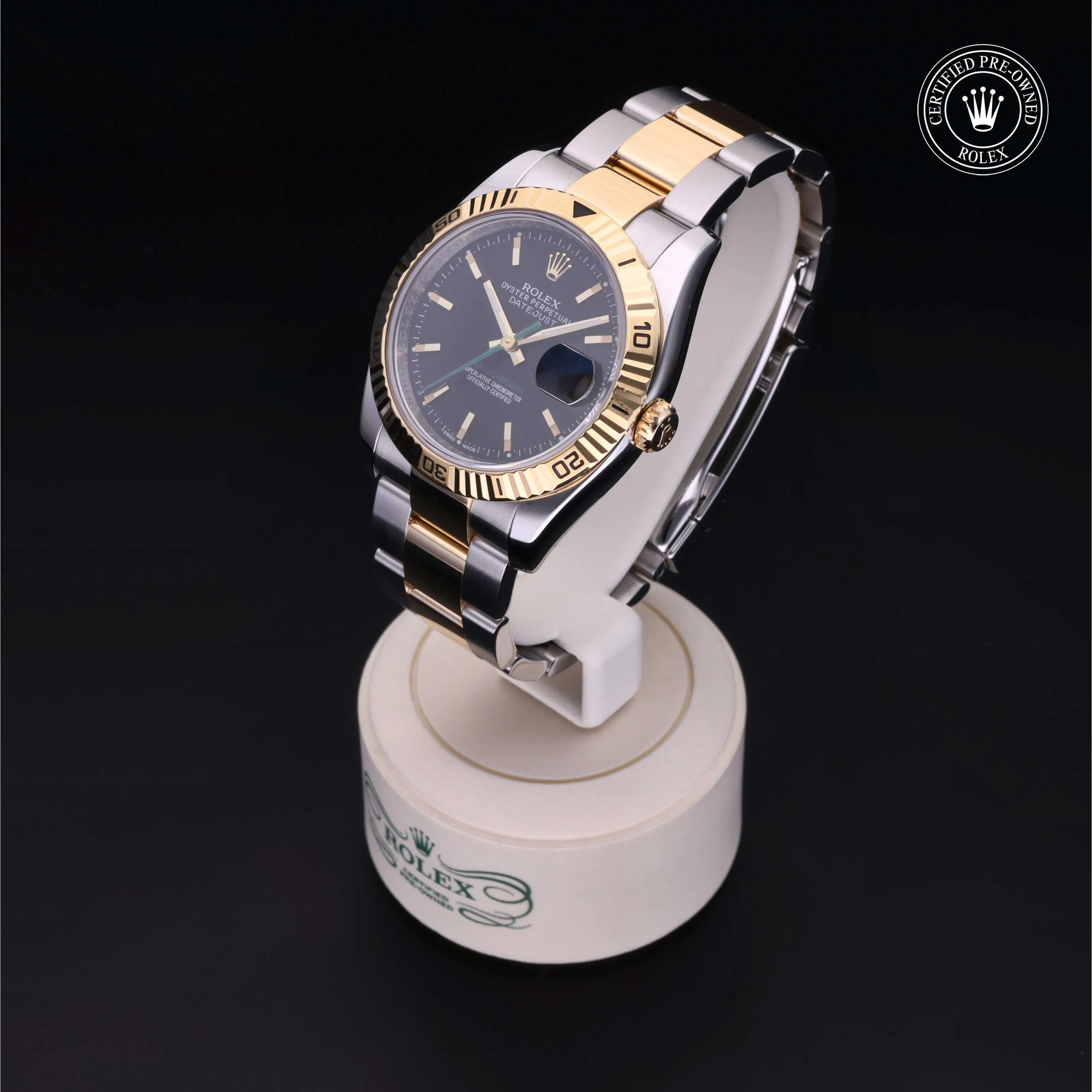 Gallery image 2 for Datejust Turn-O-Graph Green Hand Japan Edition