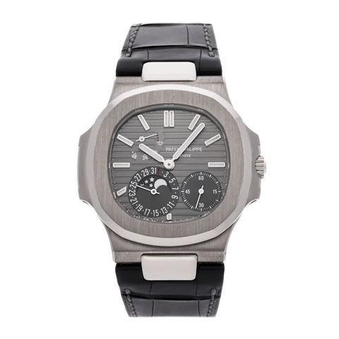 Vertical Nautilus Date Moonphase