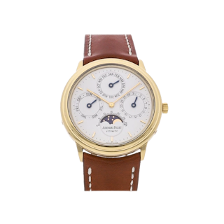 Vertical Quantieme Perpetual Calendar