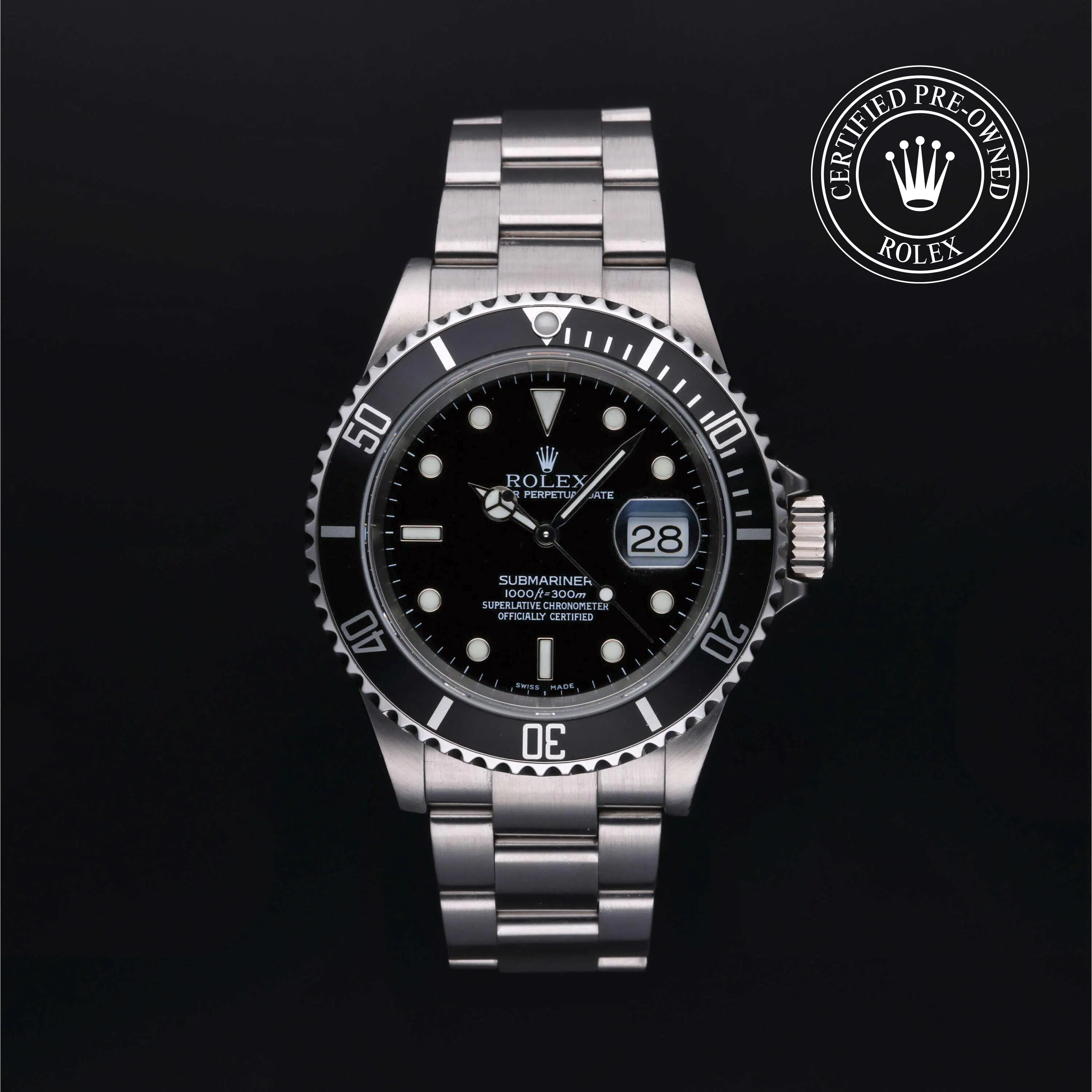 Pre-Owned Rolex Oyster Perpetual Submariner Date 16610