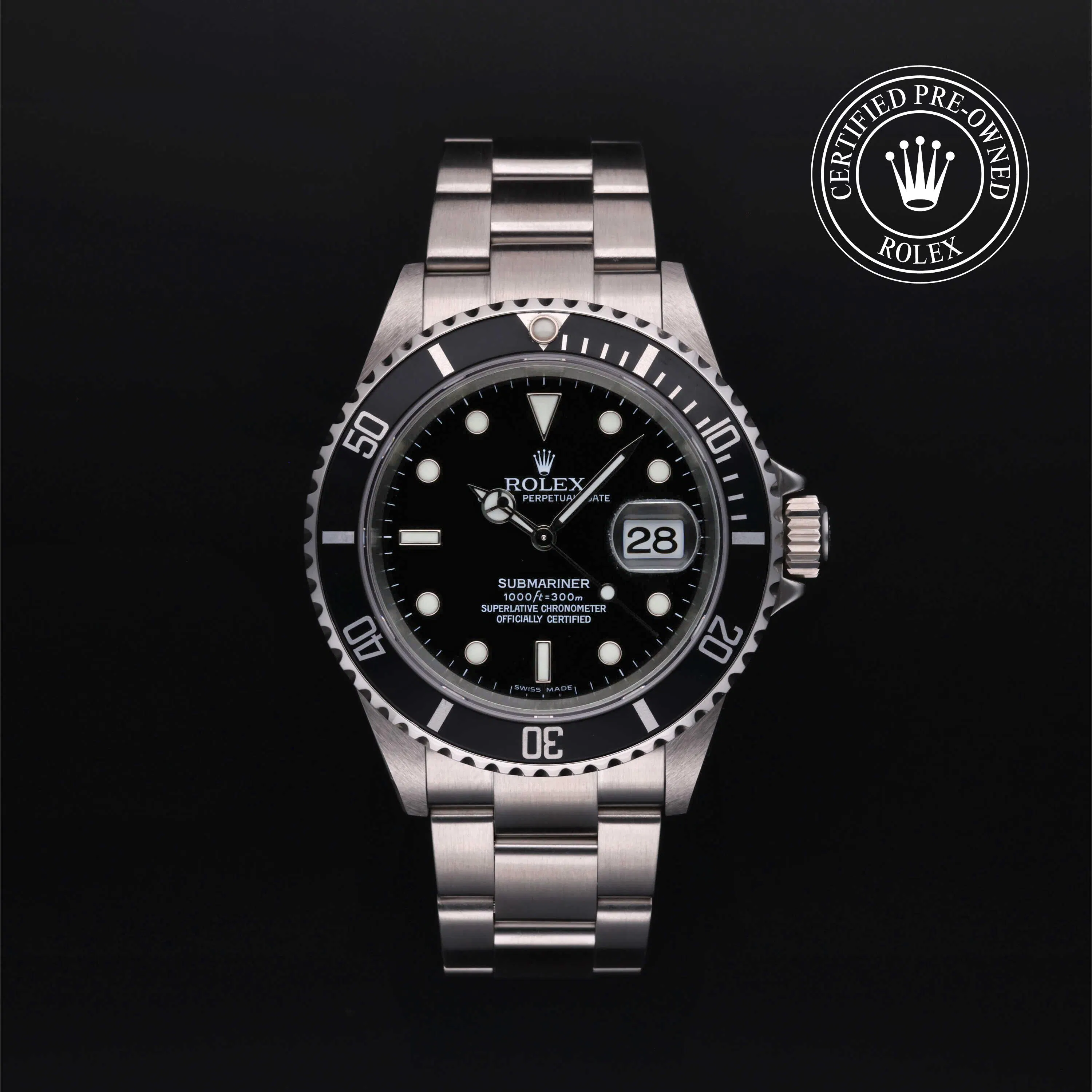 Used & Certified Pre-Owned Rolex Submariner Watches | 1916