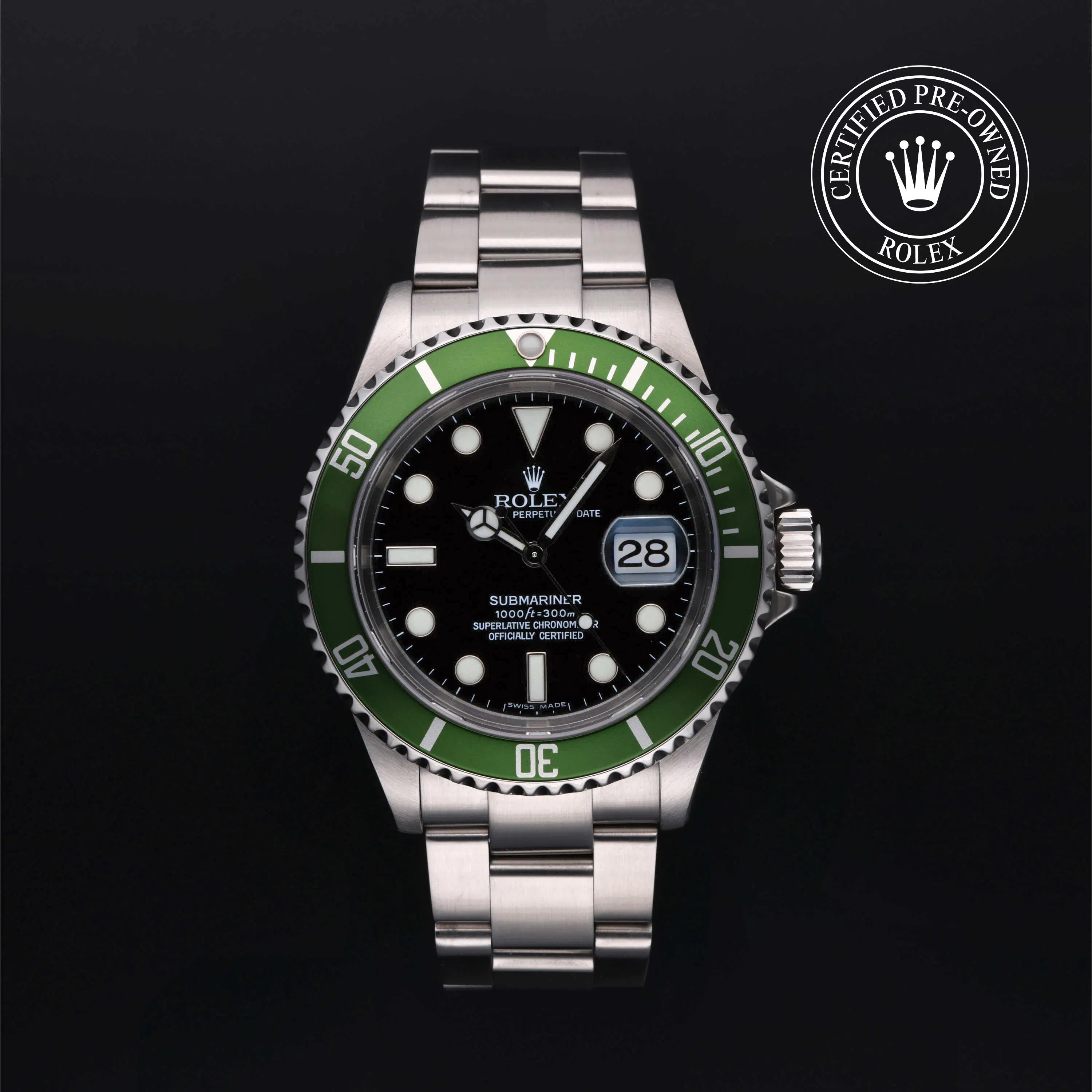 Rolex Certified Pre-Owned Submariner Date (16610LV)