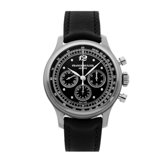 Vertical Round Collection 3 Counter Chronograph