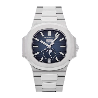 Vertical Nautilus Annual Calendar Moonphase