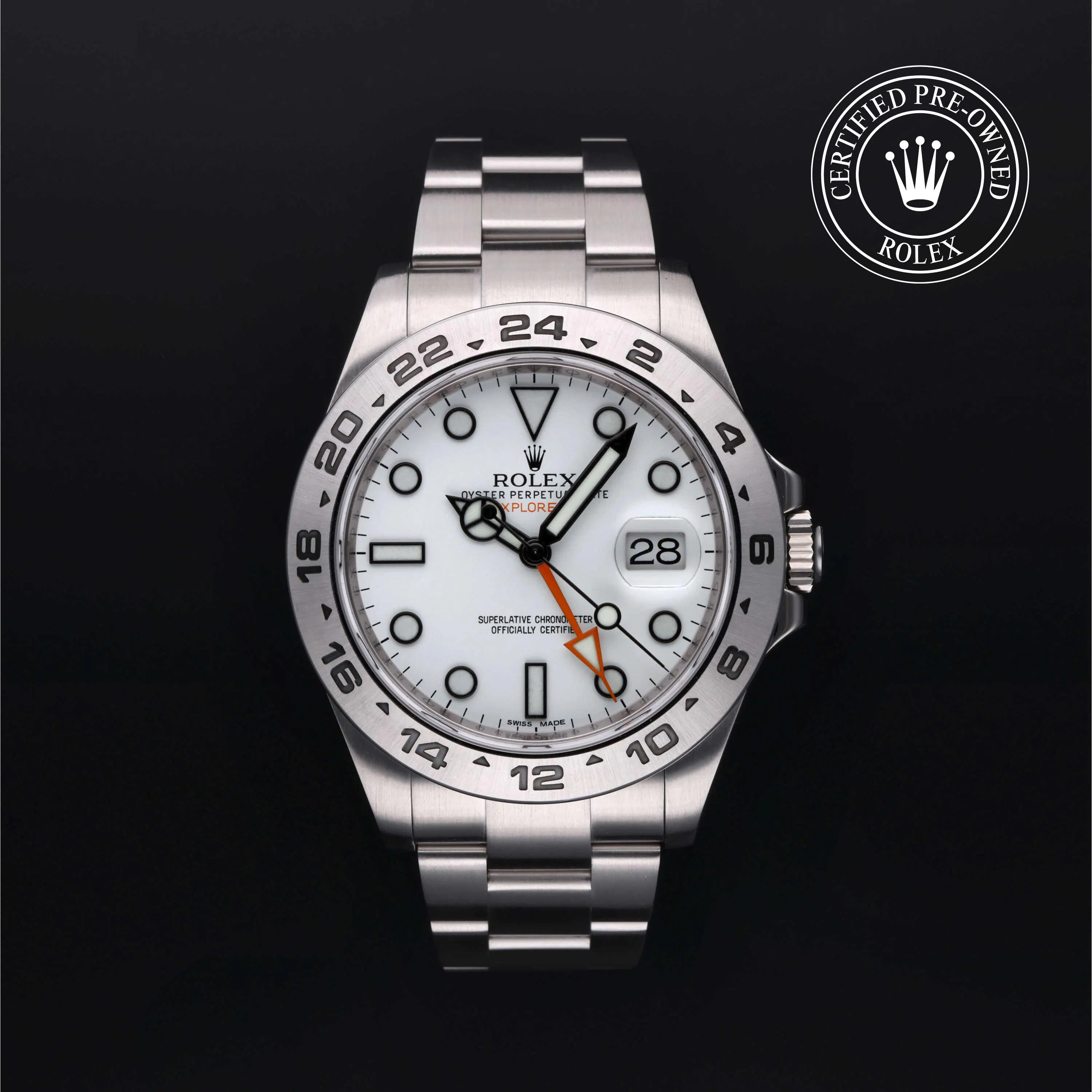 Pre-Owned Rolex Explorer II 216570 | The 1916 Company