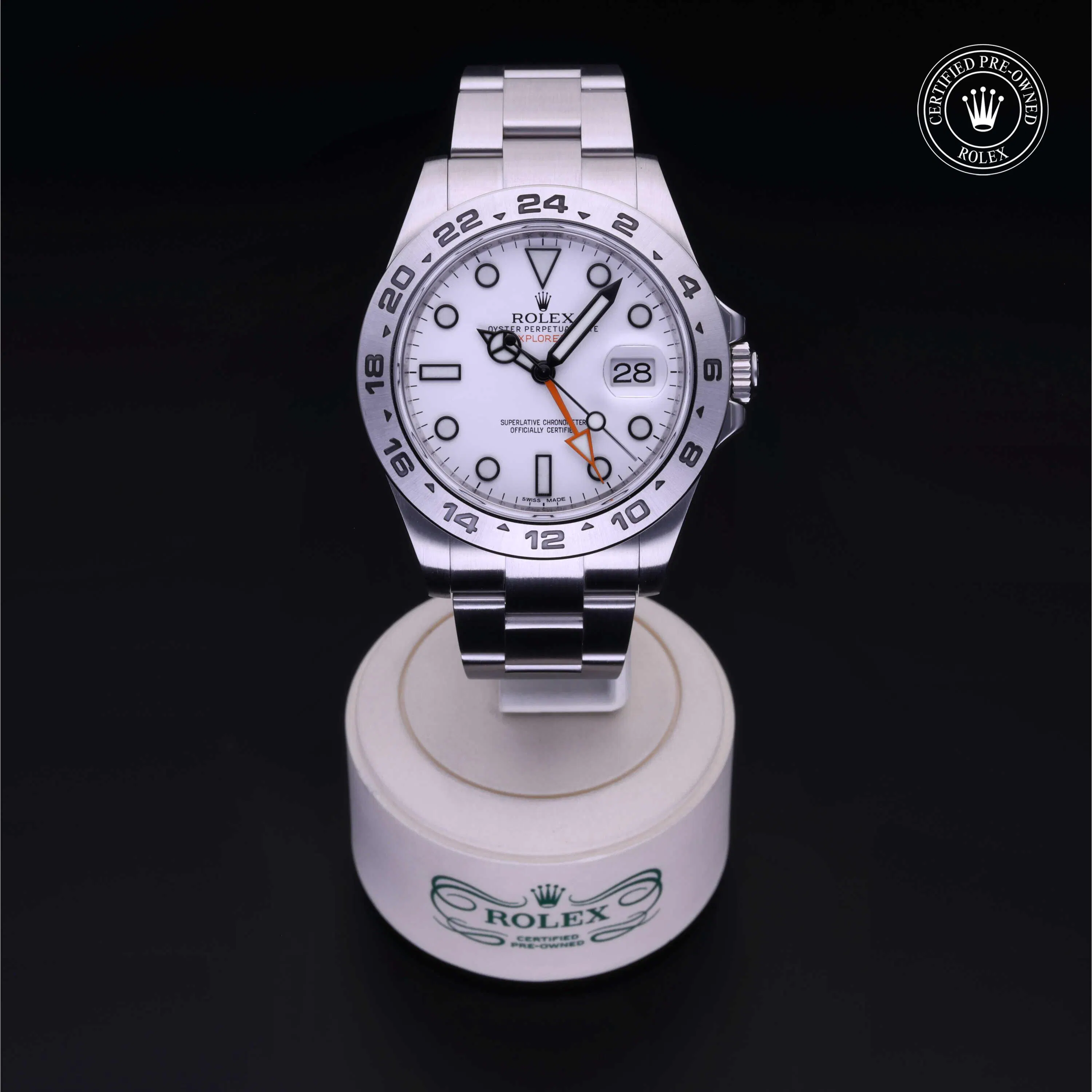Pre-Owned Rolex Explorer II 216570 | The 1916 Company