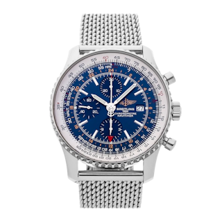 Vertical Navitimer World GMT